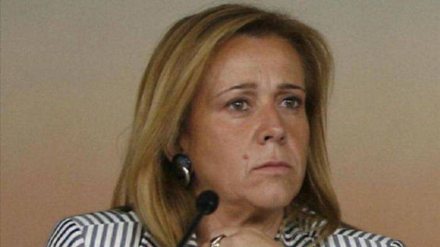 Pilar Martínez echó la culpa al fallecido, su padre.