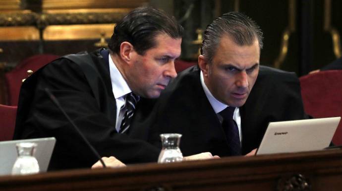 Pedro Fernández y Javier Ortega, los abogados de Vox que ejercen la acusación popular en el TS.