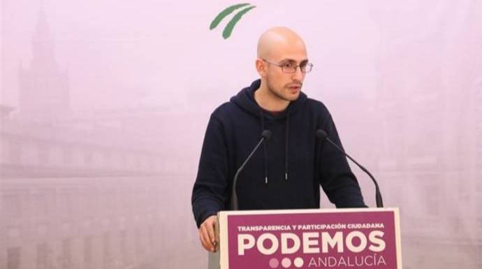 Pablo Pérez Ganfornina, numero dos de Podemos Andalucía.