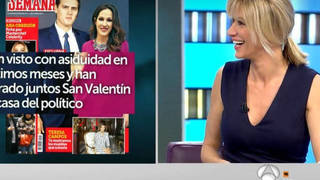 Susana Griso augura lo que le espera a Albert Rivera con Malú y bulle Antena 3