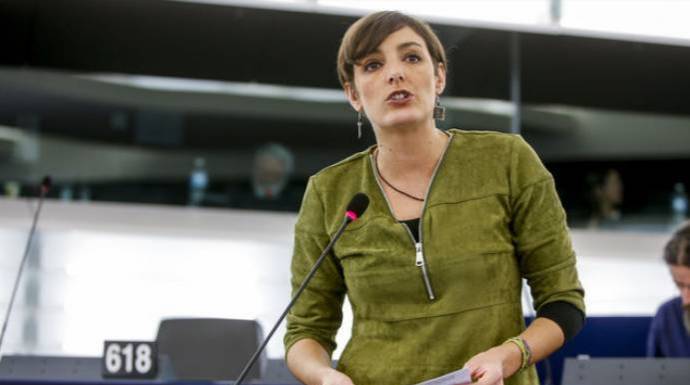 La eurodiputada de Podemos, Laura Sánchez Caldentey