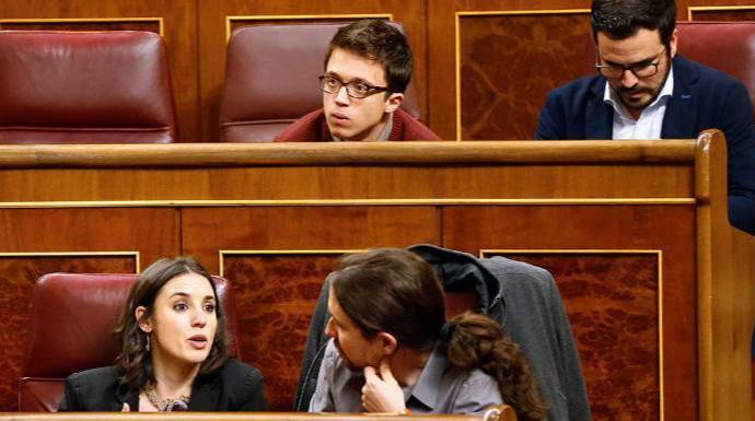 La imagen que no se repetirá en el Congreso y que marca un antes y un después en Podemos.