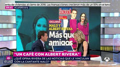 Susanna Griso 'arranca' a Albert Rivera sus primeras palabras sobre su supuesta relación con Malú
