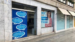 Oficina electoral de la candidata Catalá: objetivo, el voto por correo 