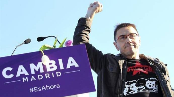 Monedero se ha puesto a la faena para movilizar a las desoladas bases de Podemos.