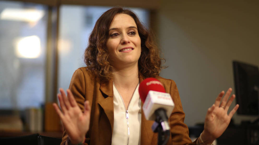 Isabel Díaz Ayuso, candidata del PP madrileño