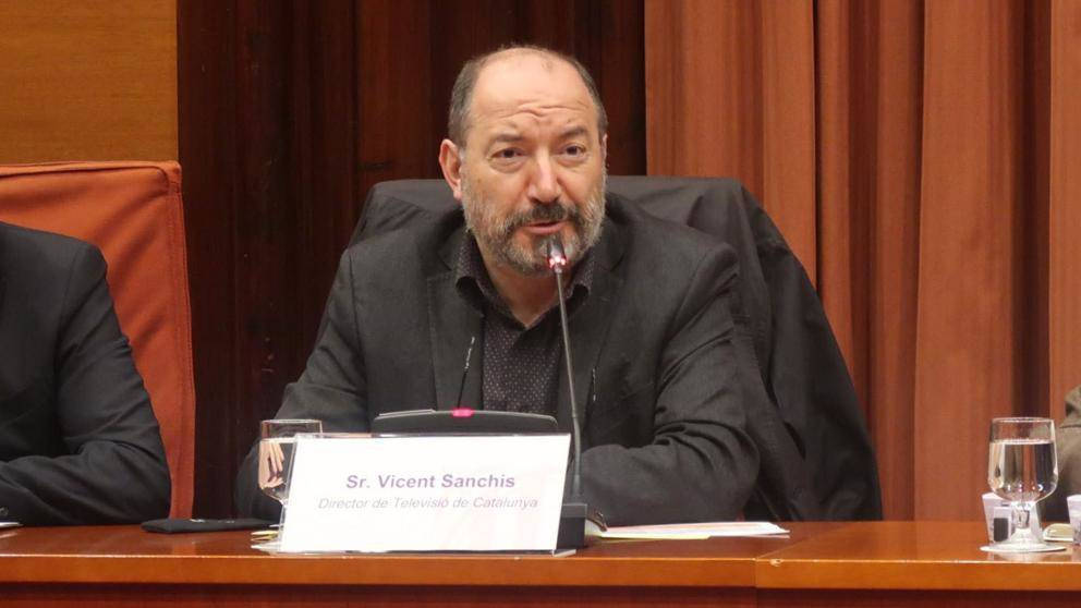 El director de TV3, Vicent Sanchis.