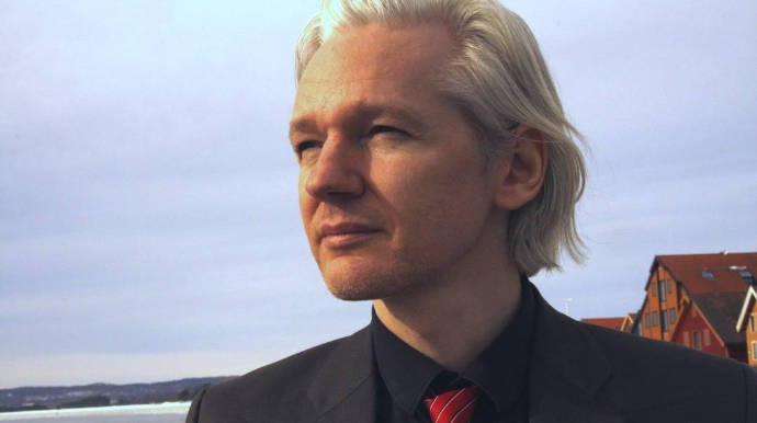 El activista Assange, en su momento de esplendor.