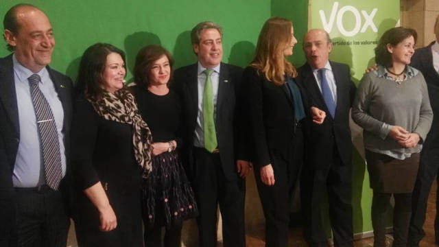 Candidatos de Vox-Valencia.