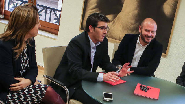 Jorge Rodriguez y el actual presidente de la Diputación de Valencia Toni Gaspar.