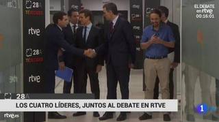 Abascal lleva su primer minuto del debate a Twitter y hunde a TVE con un pronóstico