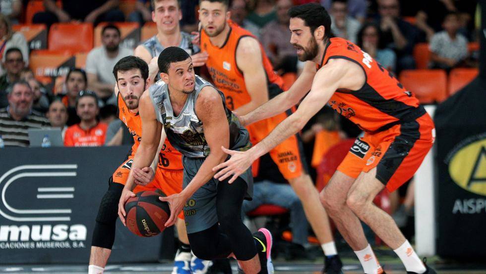 Valencia Basket siguió en la senda de las victorias sufridas ayer ante Breogán