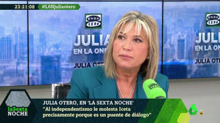 Julia Otero destroza a Ortega Smith y ensalza como nunca a Miquel Iceta