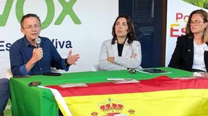 El candidato de Vox a la presidencia de Canarias, Carmelo González.