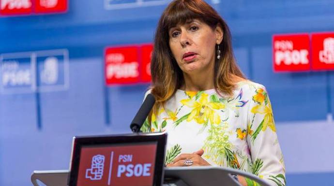 La candidata del PSN a la Alcaldía de Pamplona, Maite Esporrín.