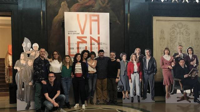 Imagen del estreno de la obra 'VALENCiANA' en el Teatro Principal de Valencia