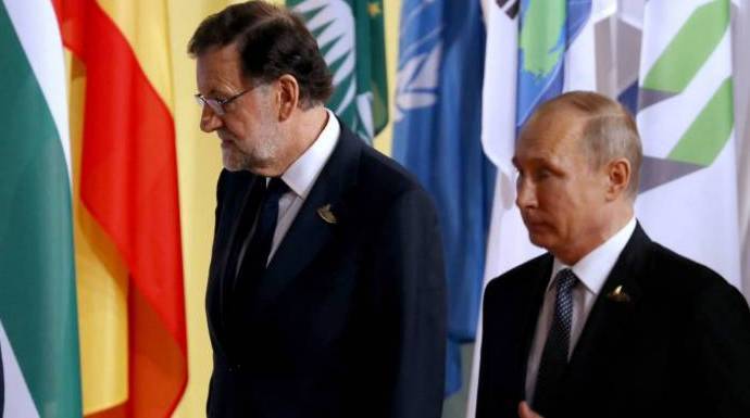 Putin con Rajoy, en una de las últimas cumbres entre Rusia y España.
