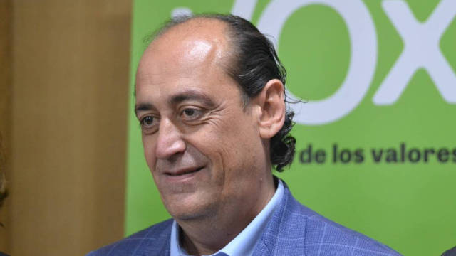 El concejal de Vox Vicente Montañez