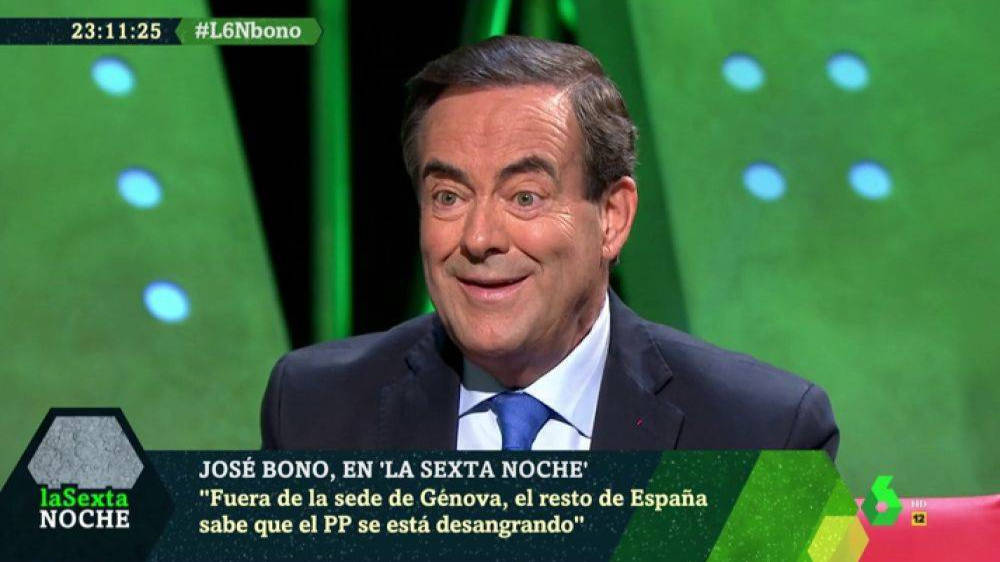 José Bono, en La Sexta Noche