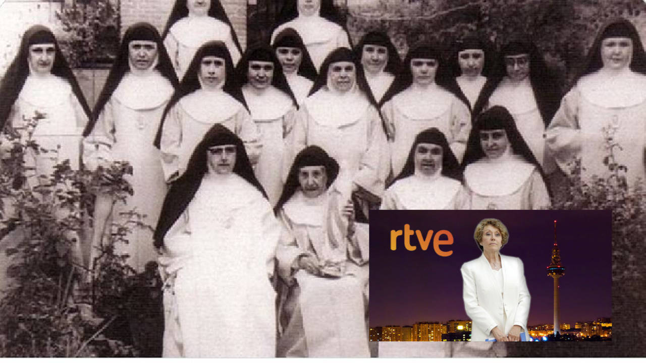 Detalle de un grupo de monjas asesinadas también durate la Guerra Civil, junto a la responsable máxima de RTVE