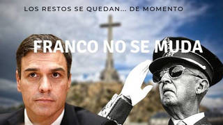 Sánchez tapa sus fracasos con el traslado de Franco escondiéndolos como secreto de Estado