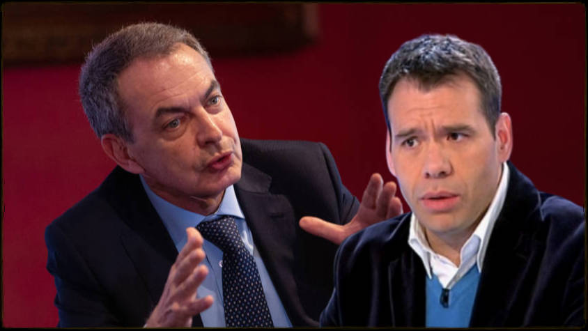 José Luis Rodríguez Zapatero y Rubén Amón.