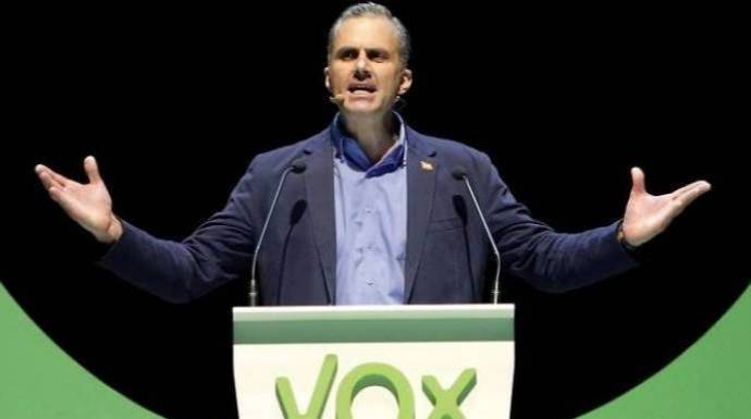 El secretario general de Vox, Javier Ortega-Smith