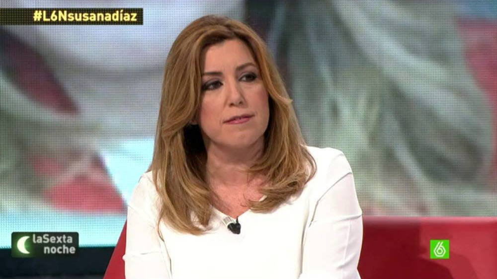 Susana Díaz, en La Sexta Noche