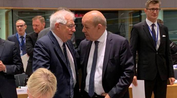 Borrell, este lunes en Bruselas con sus colegas europeos de Exteriores.