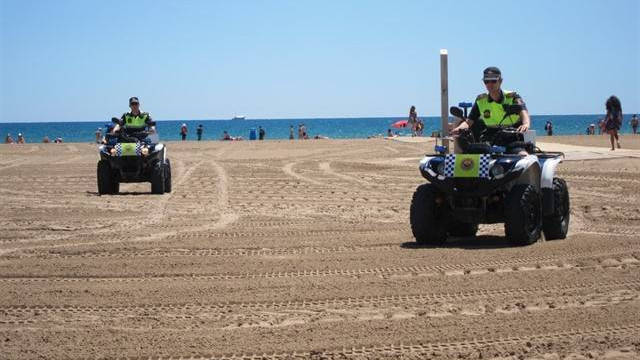 Policía Local en las playas