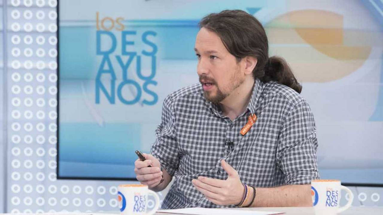 Pablo Iglesias, en 'Los Desayunos de TVE'