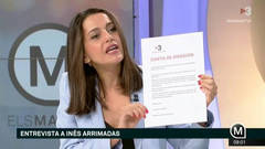 Arrimadas abronca en directo a TV3 por la “infamia” de su manipulación separatista