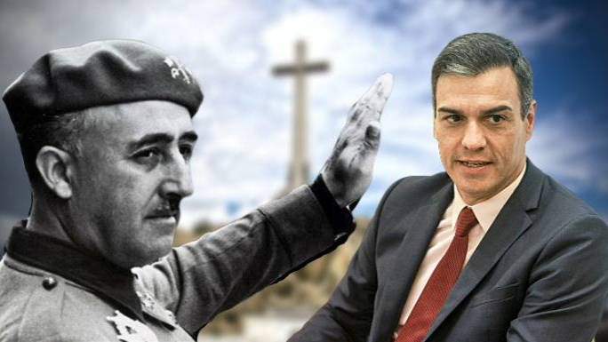 El sainete de Sánchez con la exhumación de Franco es el cuento de nunca acabar.