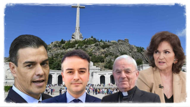 La Moncloa, el PSOE y el Vaticano, enredados en el caos de Sánchez con la exhumación de Franco.