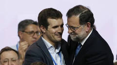 Casado come con Rajoy y le pide consejo sobre la repetición de las elecciones