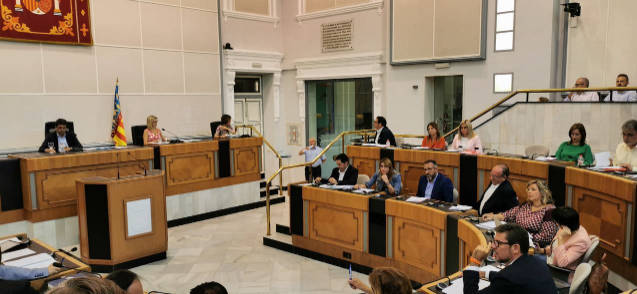Pleno de la Diputación de Alicante