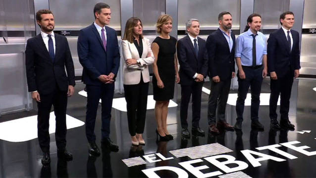 Debate electoral 10-N en RTVE