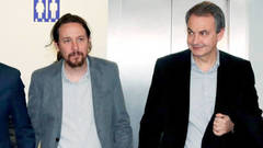 Zapatero se quita del todo la careta y aplaude con las orejas un Gobierno de coalición PSOE-Podemos