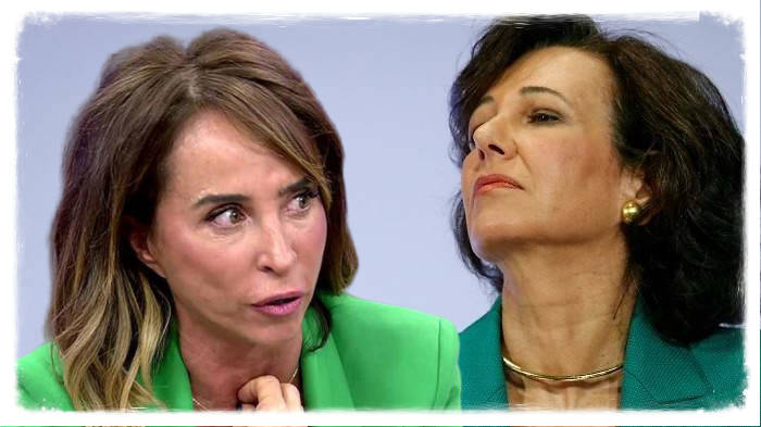 María Patiño y Ana Botín.