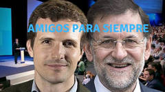 Mariano Rajoy revela con pelos y señales cuál es su relación exacta con Casado