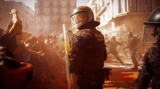 Marlaska retira a los policías antidisturbios de Cataluña y los CDR se frotan las manos