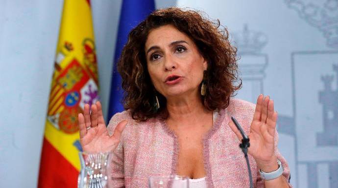La nueva portavoz del Gobierno, María Jesús Montero.