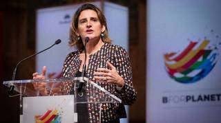 El último gesto de desprecio de Teresa Ribera con Jordi Sevilla del que murmuran en el PSOE