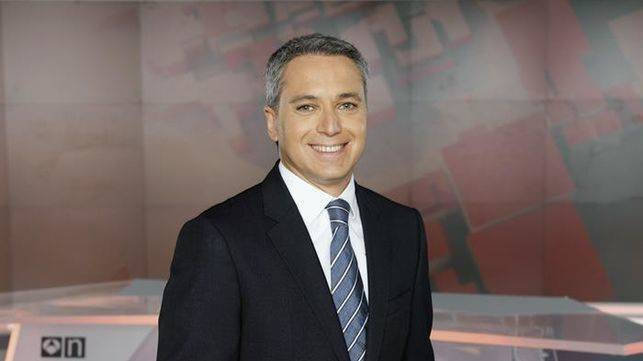 Vicente Vallés en una imagen de archivo en Antena 3 Noticias