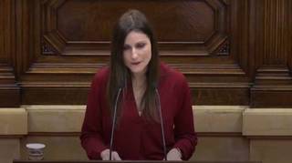 El repaso memorable de Lorena Roldán (Cs) al independentismo en su propia cara