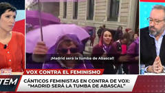 Girauta da la cara por Abascal y pulveriza a Nebot tras un aquelarre feminista contra Vox
