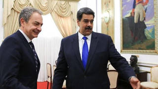 El vídeo oculto de Zapatero abucheado y escoltado en Venezuela se vuelve viral 