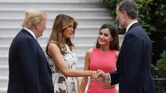 El gesto de Trump con los Reyes y la foto que desea Sánchez y Begoña Gómez pero se les resiste