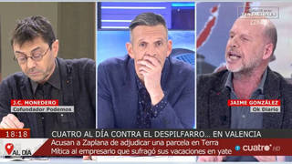 Monedero saca de quicio a Joaquín Prat y el presentador le pega un gran corte