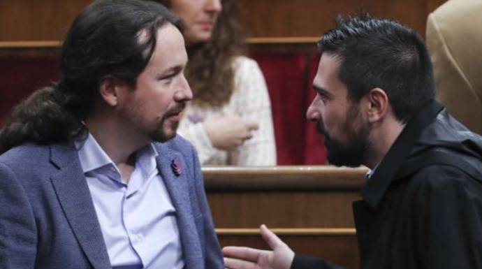 Espinar y Pablo Iglesias, en los tiempos en que Podemos no era "casta".